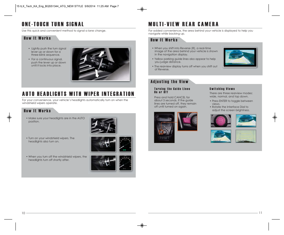 Acura 2015 ILX - Advanced Technology Guide (Technology) User Manual | Page 7 / 19