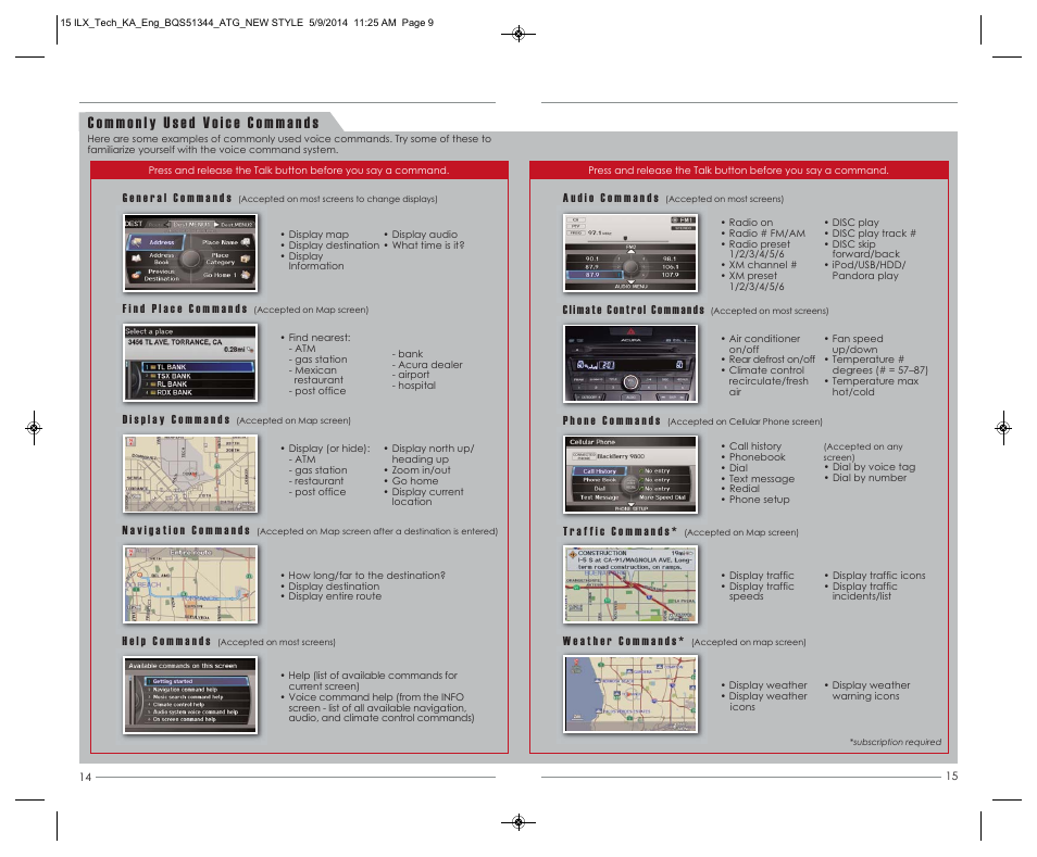 Acura 2015 ILX - Advanced Technology Guide (Technology) User Manual | Page 9 / 19