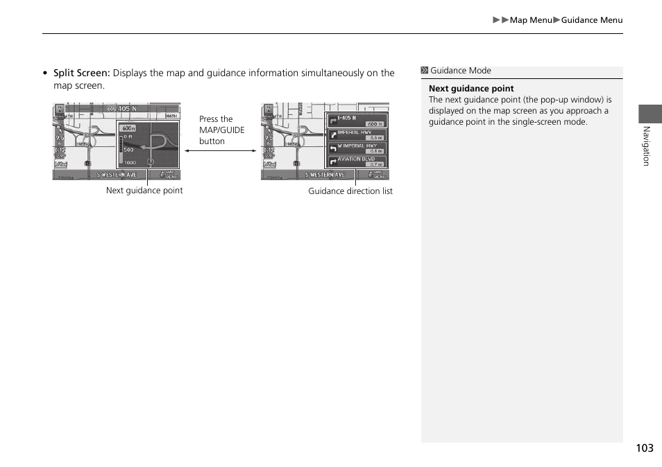 Acura 2015 ILX - Navigation Manual User Manual | Page 104 / 258