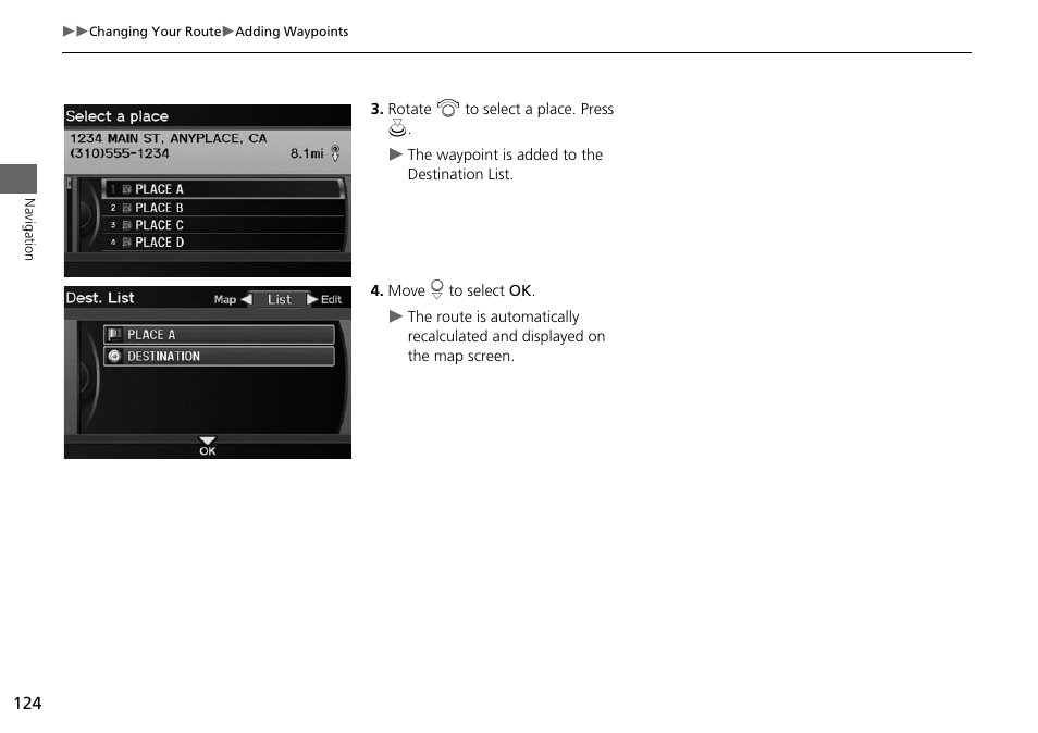 Acura 2015 ILX - Navigation Manual User Manual | Page 125 / 258