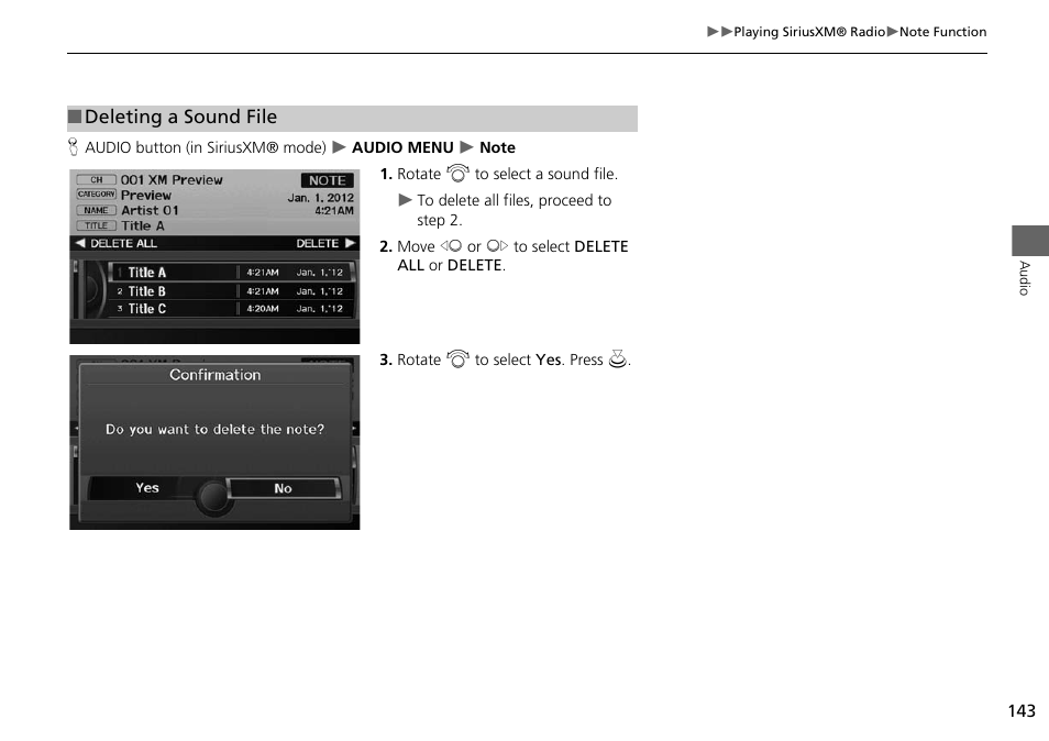 Acura 2015 ILX - Navigation Manual User Manual | Page 144 / 258