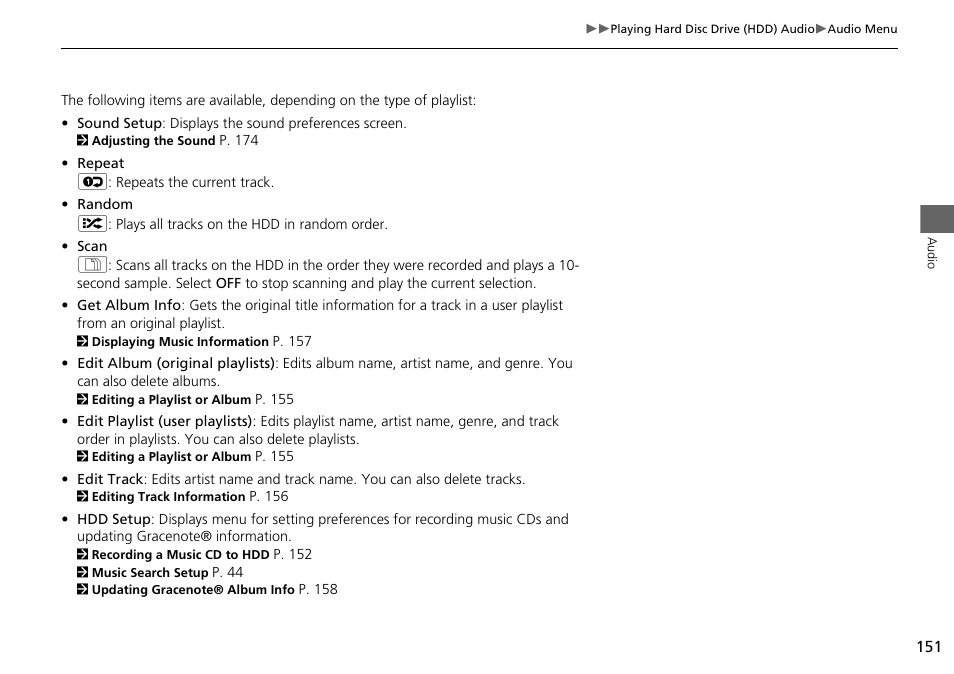 Acura 2015 ILX - Navigation Manual User Manual | Page 152 / 258