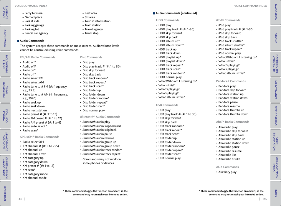 Acura 2015 MDX - Owner's Guide (Without Software Update) Ver. ST02 User Manual | Page 76 / 79