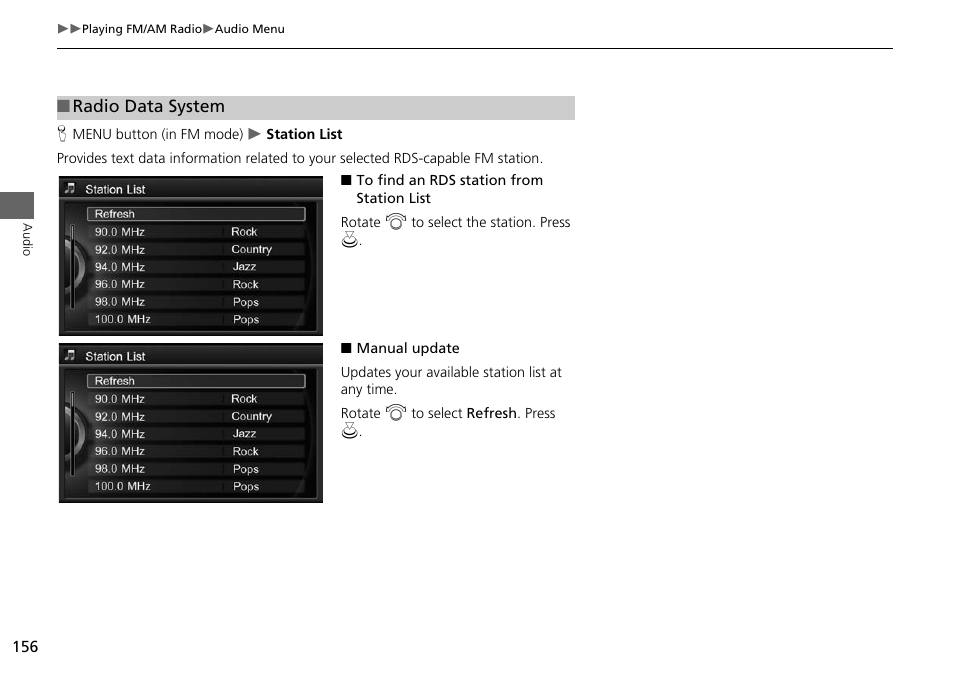 Acura 2015 MDX - Navigation Manual (Without Software Update) Ver. ST02 User Manual | Page 157 / 341