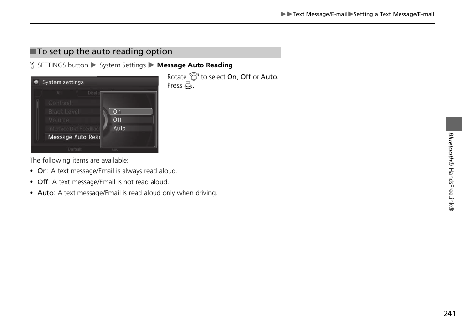 Acura 2015 MDX - Navigation Manual (Without Software Update) Ver. ST02 User Manual | Page 242 / 341