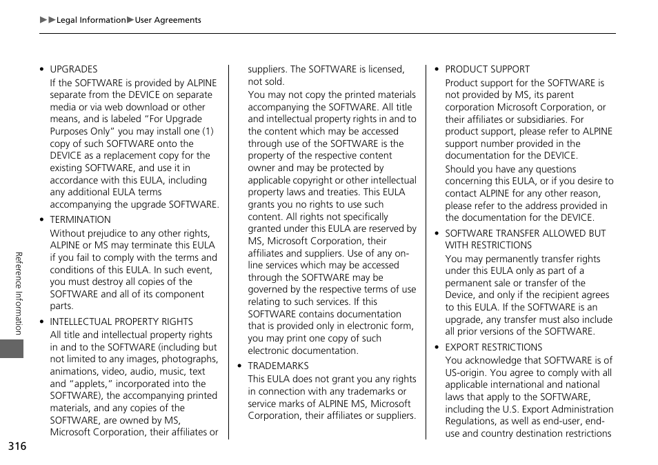 Acura 2015 MDX - Navigation Manual (Without Software Update) Ver. ST02 User Manual | Page 317 / 341