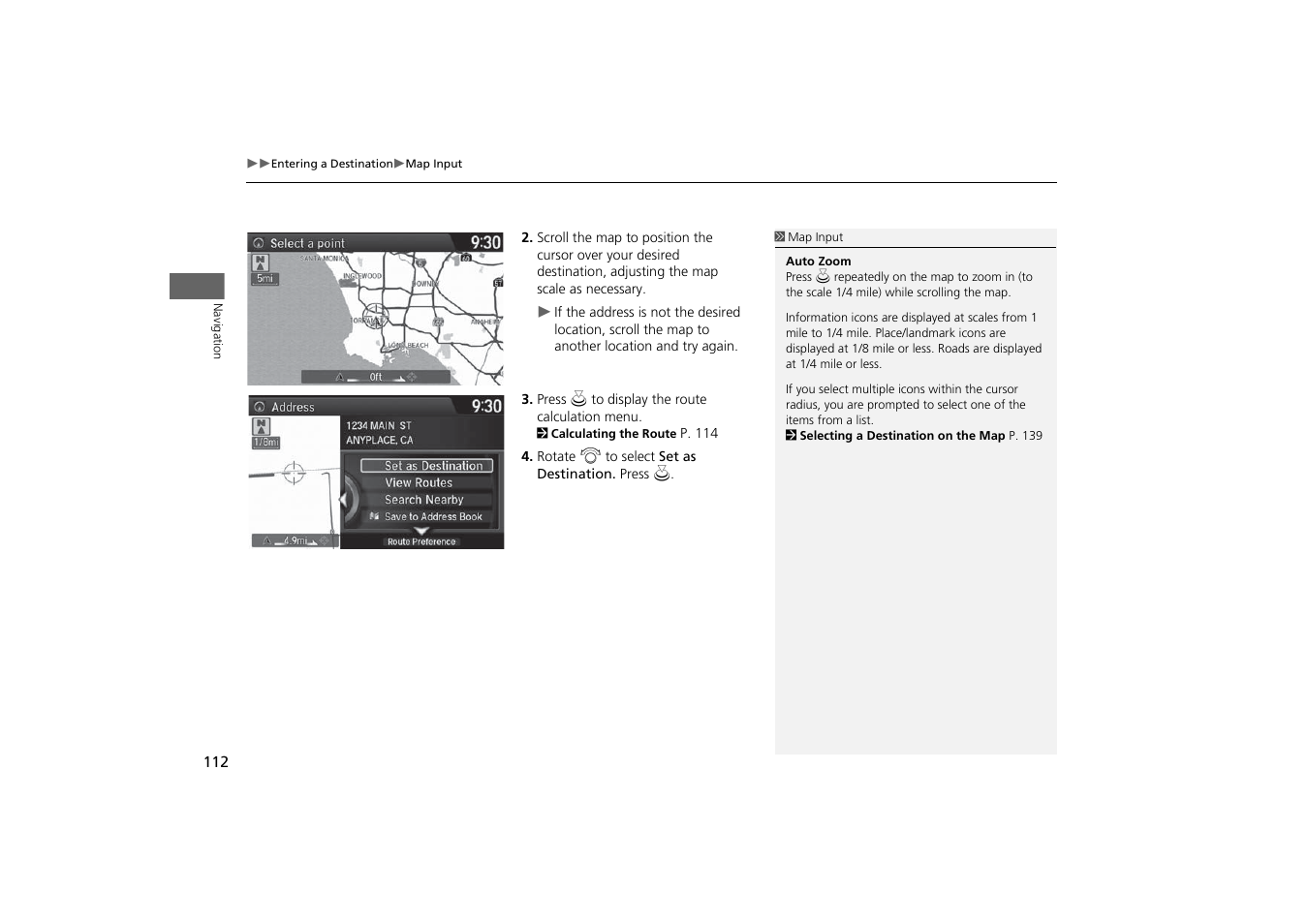 Acura 2015 MDX - Navigation Manual (With Software Update) Ver. ST03 User Manual | Page 113 / 349