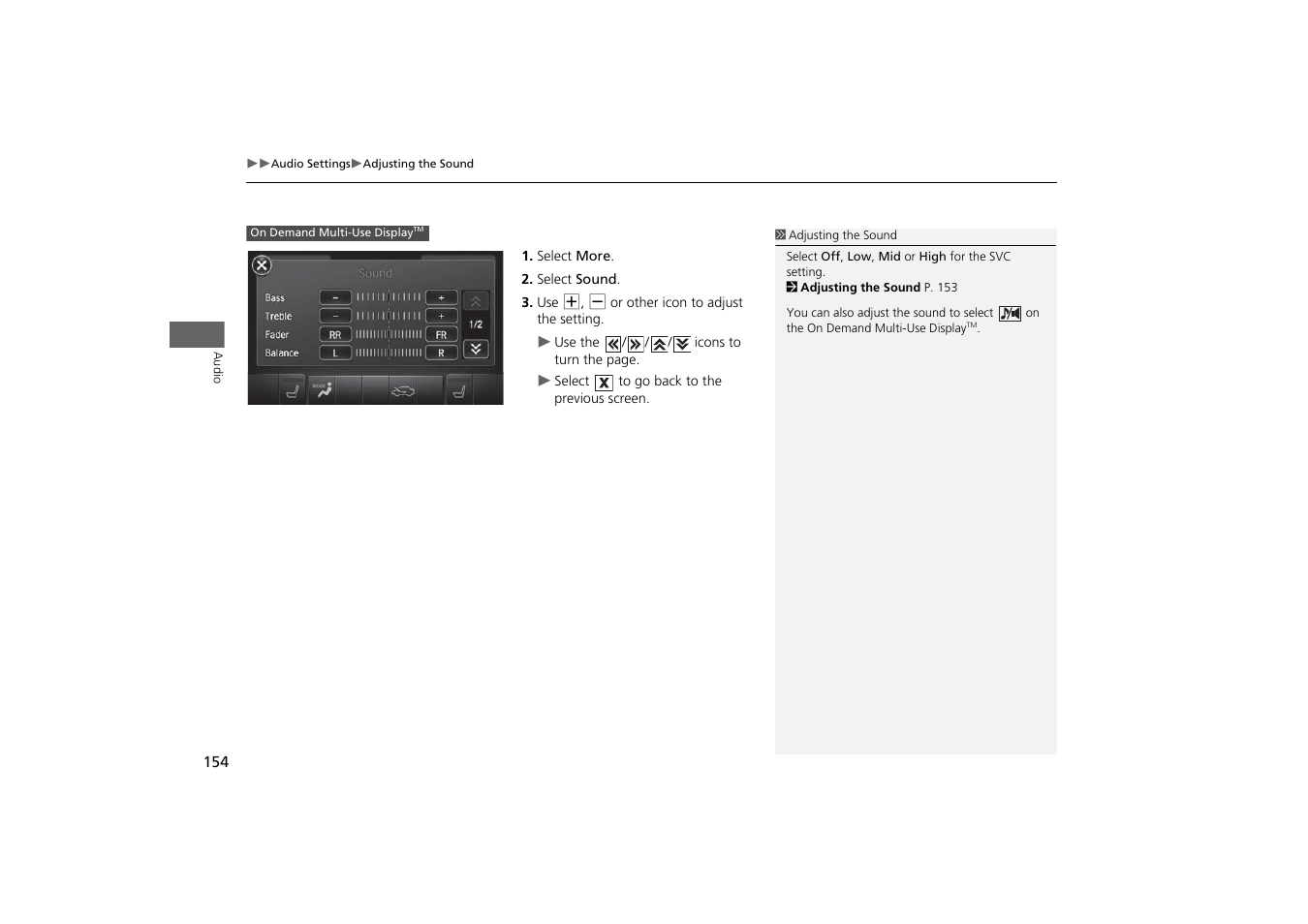 Acura 2015 MDX - Navigation Manual (With Software Update) Ver. ST03 User Manual | Page 155 / 349