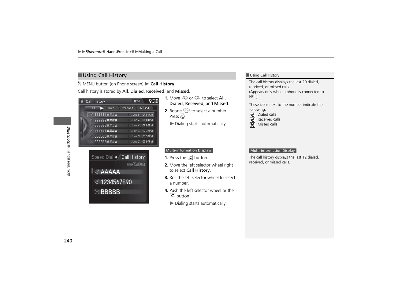 Acura 2015 MDX - Navigation Manual (With Software Update) Ver. ST03 User Manual | Page 241 / 349