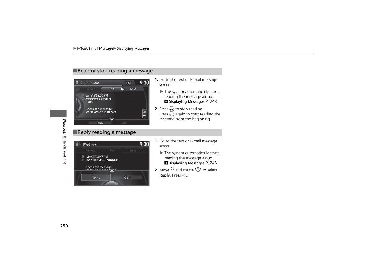 Acura 2015 MDX - Navigation Manual (With Software Update) Ver. ST03 User Manual | Page 251 / 349