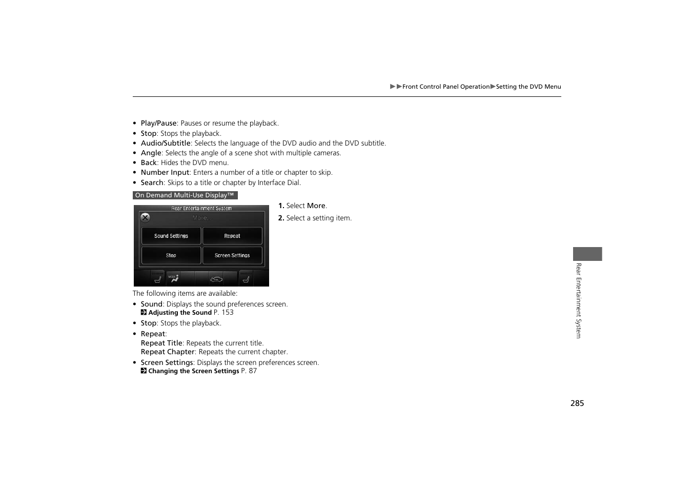 Acura 2015 MDX - Navigation Manual (With Software Update) Ver. ST03 User Manual | Page 286 / 349