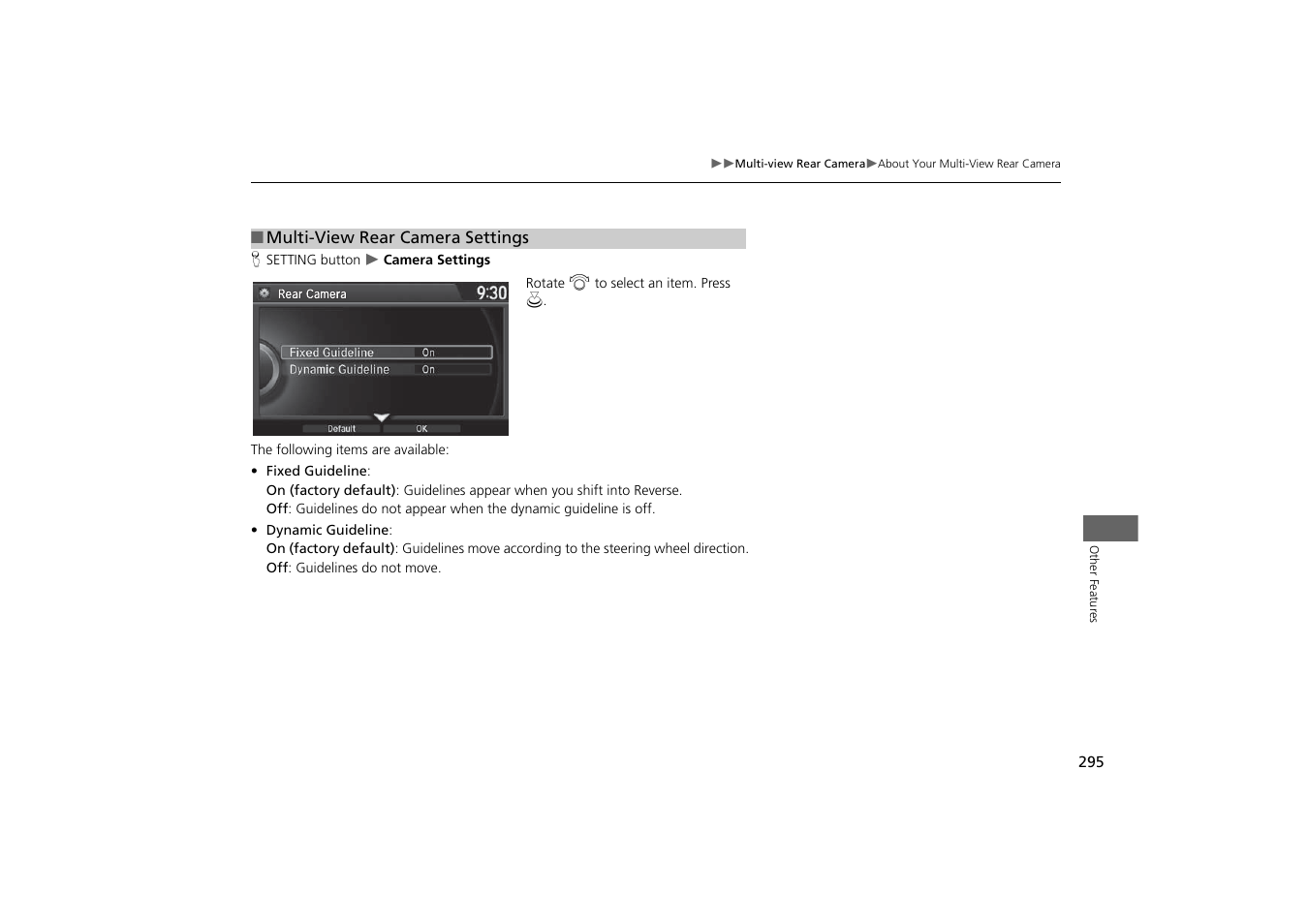 Acura 2015 MDX - Navigation Manual (With Software Update) Ver. ST03 User Manual | Page 296 / 349