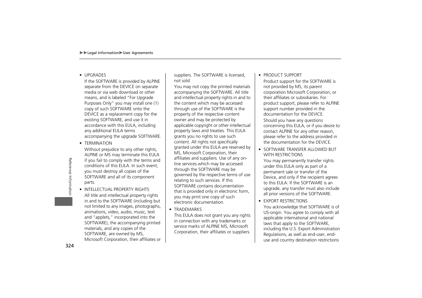 Acura 2015 MDX - Navigation Manual (With Software Update) Ver. ST03 User Manual | Page 325 / 349