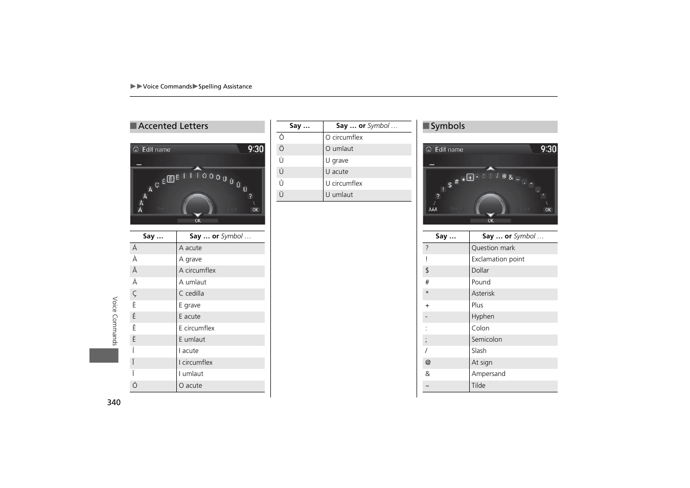 Acura 2015 MDX - Navigation Manual (With Software Update) Ver. ST03 User Manual | Page 341 / 349