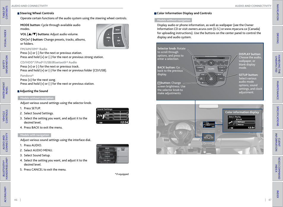 P. 47 | Acura 2015 RDX - Owner's Guide (Revised 10/11/2014) User Manual | Page 27 / 71