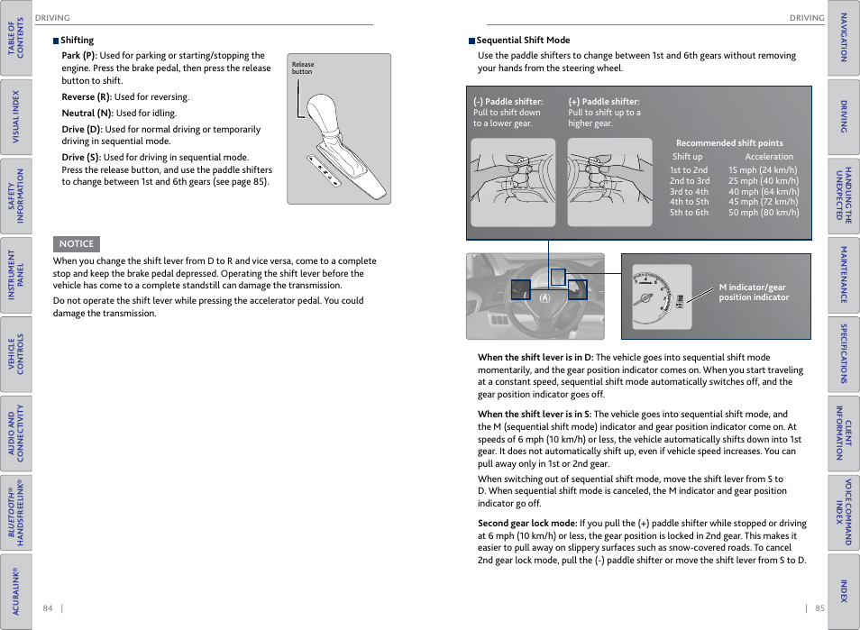 Acura 2015 RDX - Owner's Guide (Revised 10/11/2014) User Manual | Page 46 / 71