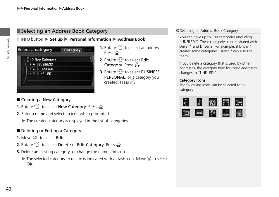 Acura 2015 RDX - Navigation Manual User Manual | Page 41 / 258