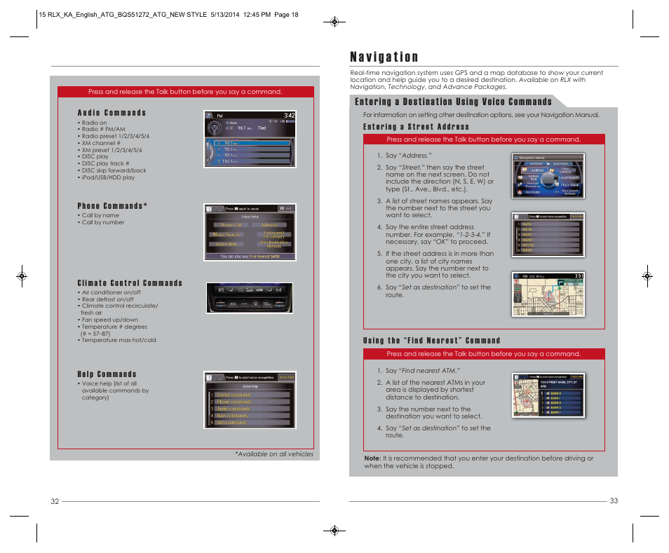 Acura 2015 RLX - Advanced Technology Guide User Manual | Page 18 / 27