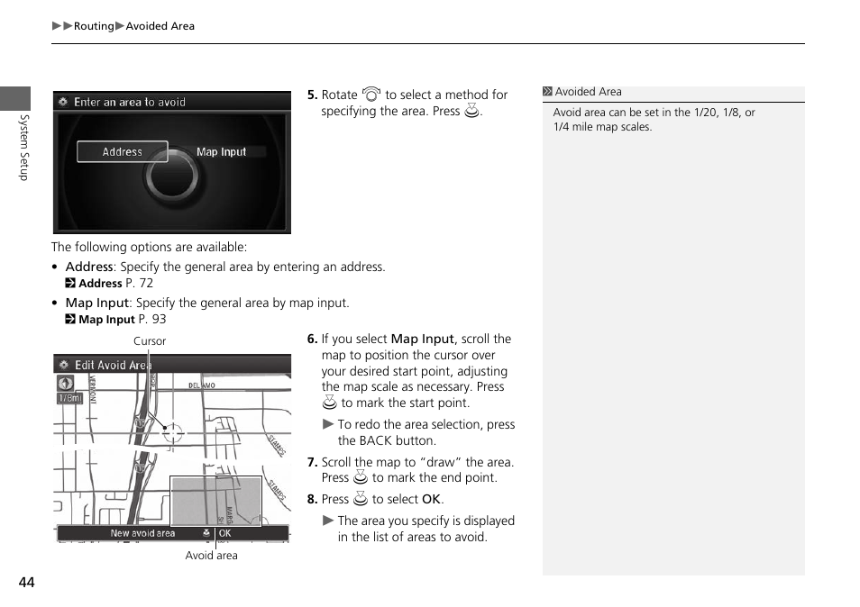 Acura 2015 RLX - Navigation Manual User Manual | Page 45 / 156