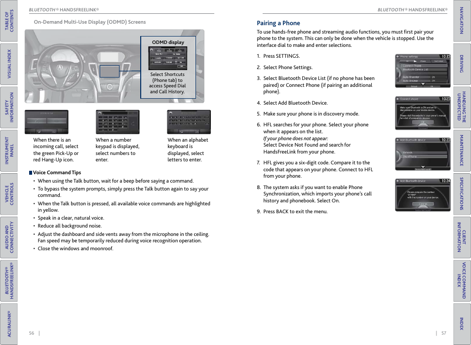 Pairing a phone | Acura 2015 TLX - Owner's Guide (With Software Update) Ver. ST03 User Manual | Page 32 / 75