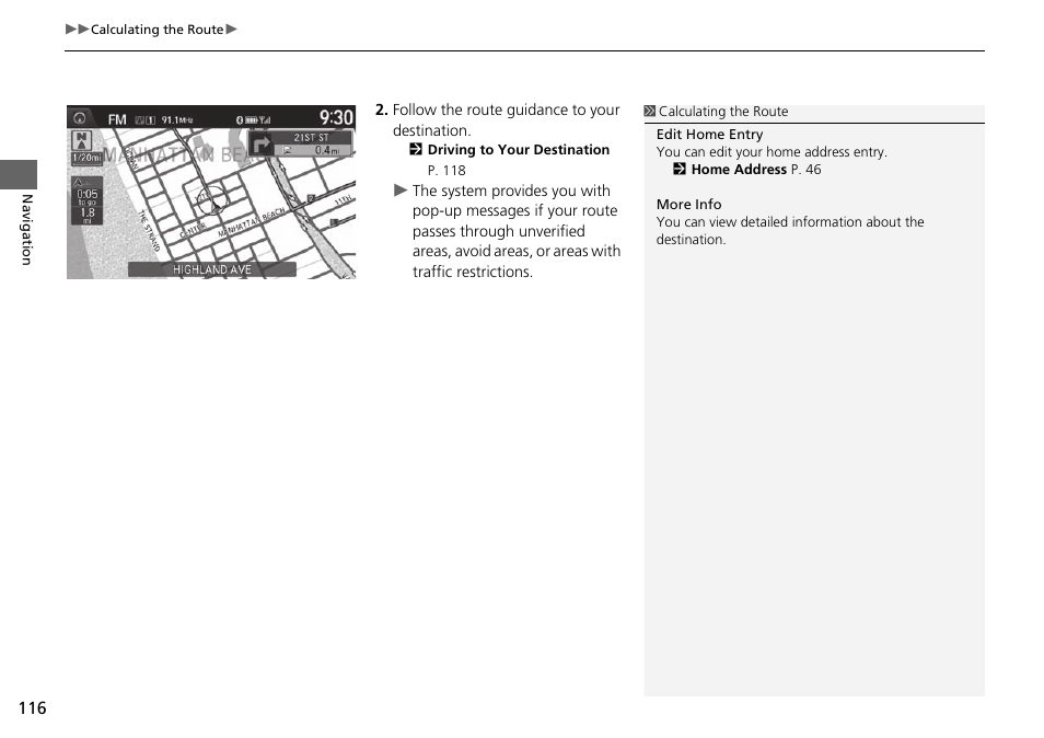 Acura 2015 TLX - Navigation Manual (Without Software Update) Ver. ST02 User Manual | Page 117 / 329