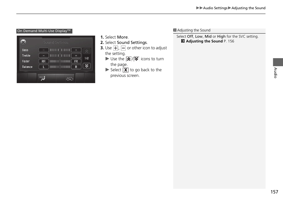 Acura 2015 TLX - Navigation Manual (Without Software Update) Ver. ST02 User Manual | Page 158 / 329