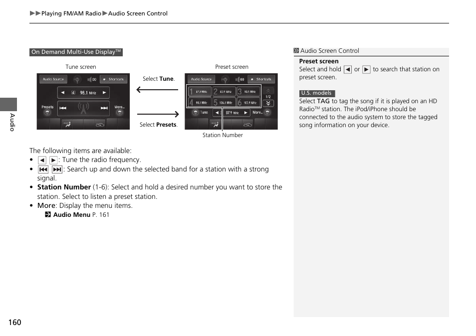 Acura 2015 TLX - Navigation Manual (Without Software Update) Ver. ST02 User Manual | Page 161 / 329