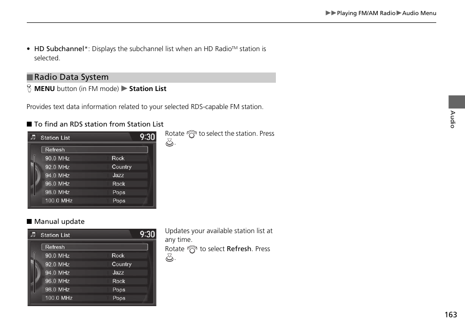 Acura 2015 TLX - Navigation Manual (Without Software Update) Ver. ST02 User Manual | Page 164 / 329