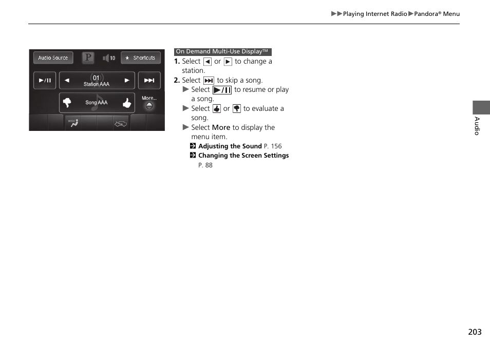 Acura 2015 TLX - Navigation Manual (Without Software Update) Ver. ST02 User Manual | Page 204 / 329