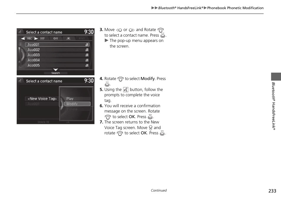 Acura 2015 TLX - Navigation Manual (Without Software Update) Ver. ST02 User Manual | Page 234 / 329