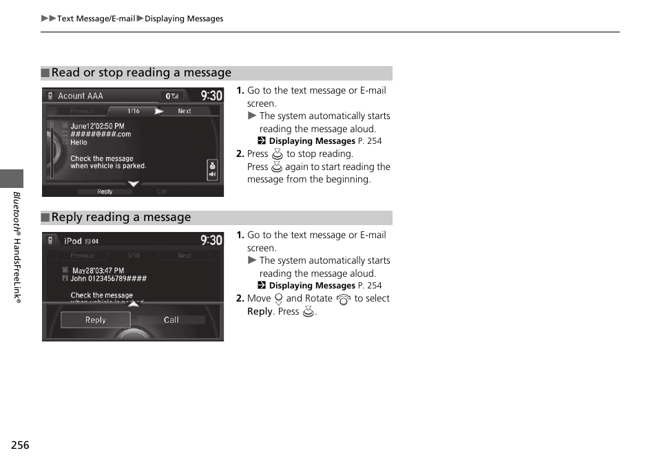 Acura 2015 TLX - Navigation Manual (Without Software Update) Ver. ST02 User Manual | Page 257 / 329