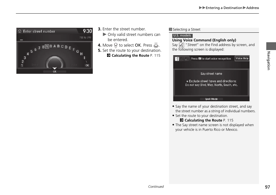 Acura 2015 TLX - Navigation Manual (Without Software Update) Ver. ST02 User Manual | Page 98 / 329