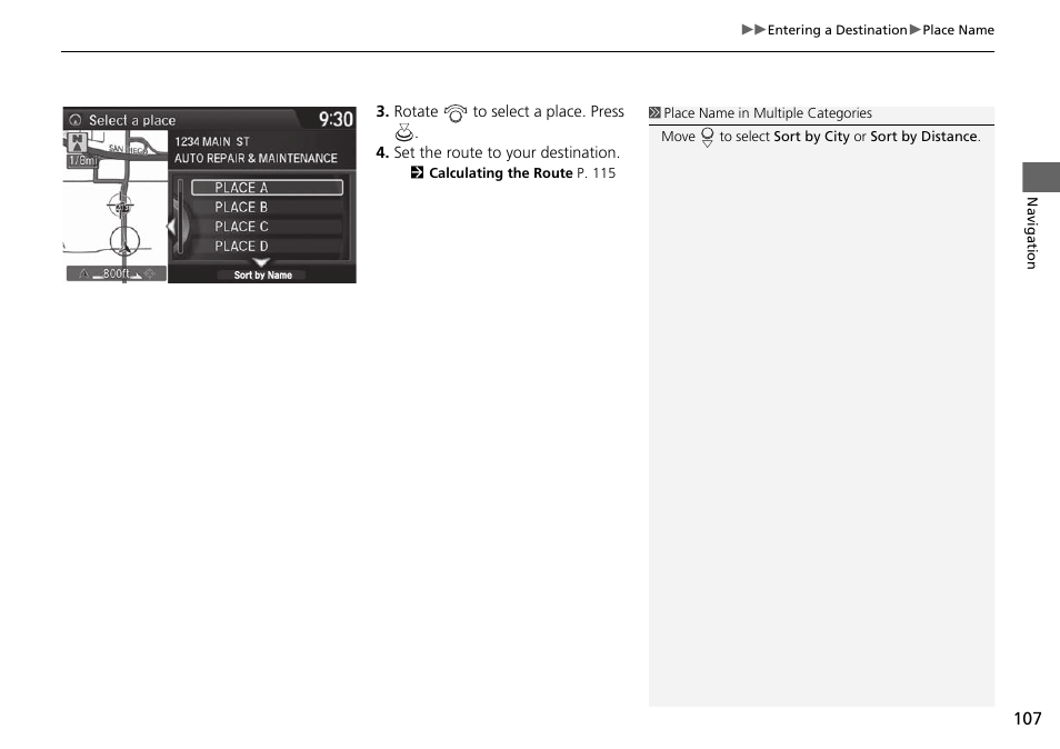 Acura 2015 TLX - Navigation Manual (With Software Update) Ver. ST03 User Manual | Page 108 / 333