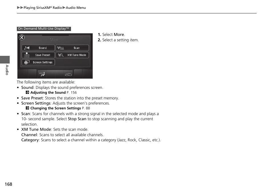 Acura 2015 TLX - Navigation Manual (With Software Update) Ver. ST03 User Manual | Page 169 / 333