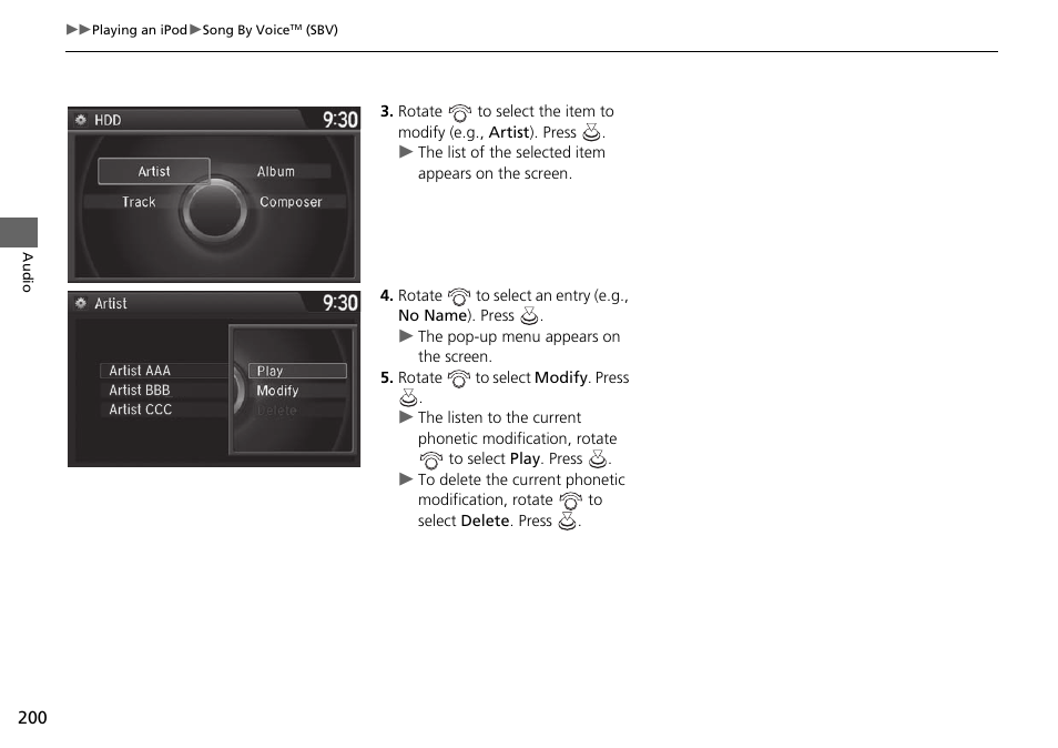 Acura 2015 TLX - Navigation Manual (With Software Update) Ver. ST03 User Manual | Page 201 / 333