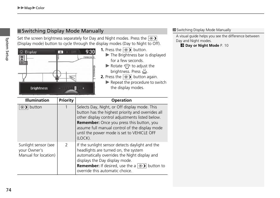 P74) | Acura 2015 TLX - Navigation Manual (With Software Update) Ver. ST03 User Manual | Page 75 / 333
