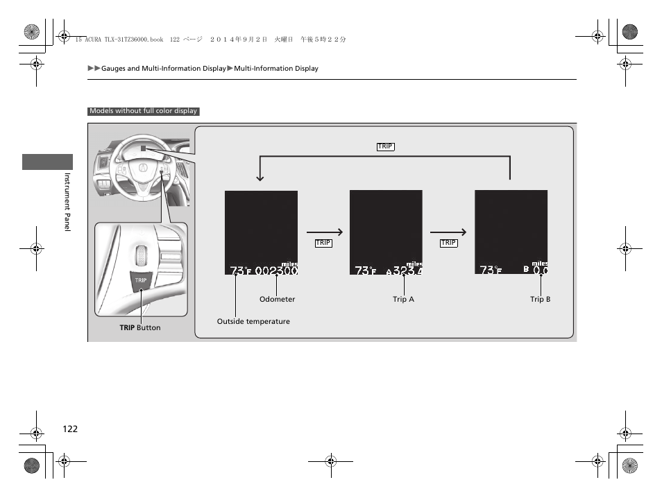 Acura 2015 TLX - Owner's Manual (Revised 12/13/2014) User Manual | Page 123 / 545