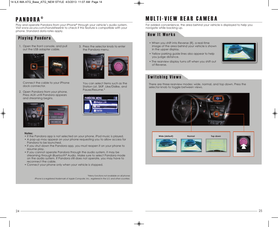 Acura 2014 ILX Hybrid - Advanced Technology Guide (Base) User Manual | Page 14 / 15