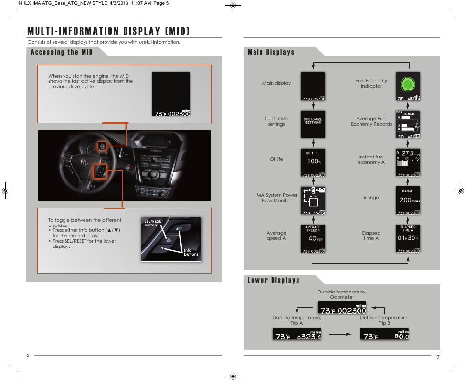 P. 6 | Acura 2014 ILX Hybrid - Advanced Technology Guide (Base) User Manual | Page 5 / 15