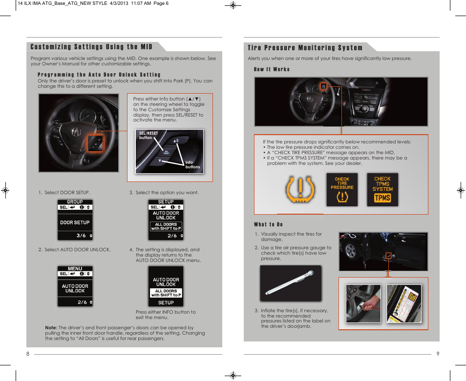 Acura 2014 ILX Hybrid - Advanced Technology Guide (Base) User Manual | Page 6 / 15