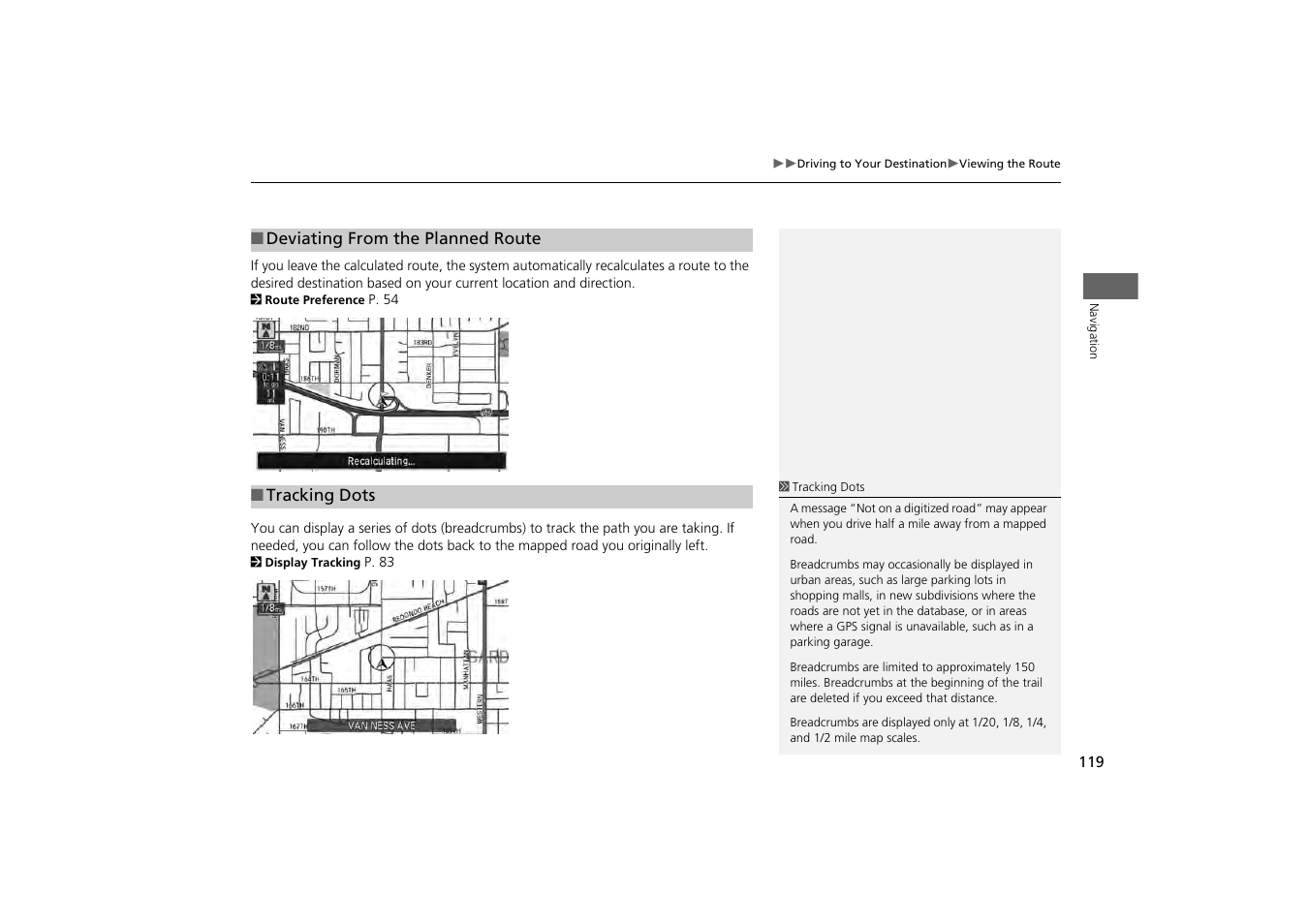 P119) | Acura 2014 MDX - Navigation Manual User Manual | Page 120 / 343