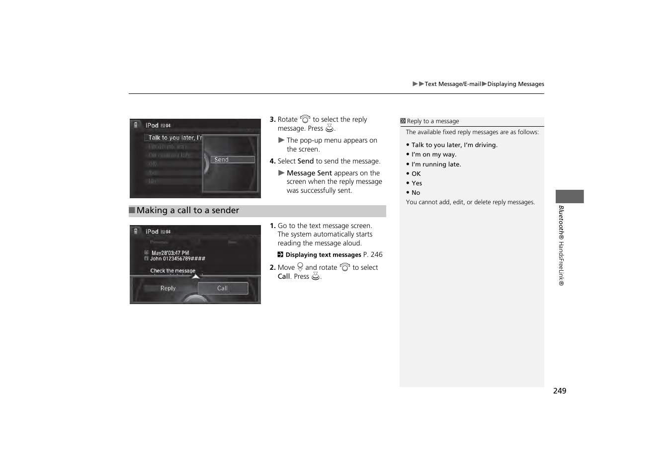 Acura 2014 MDX - Navigation Manual User Manual | Page 250 / 343