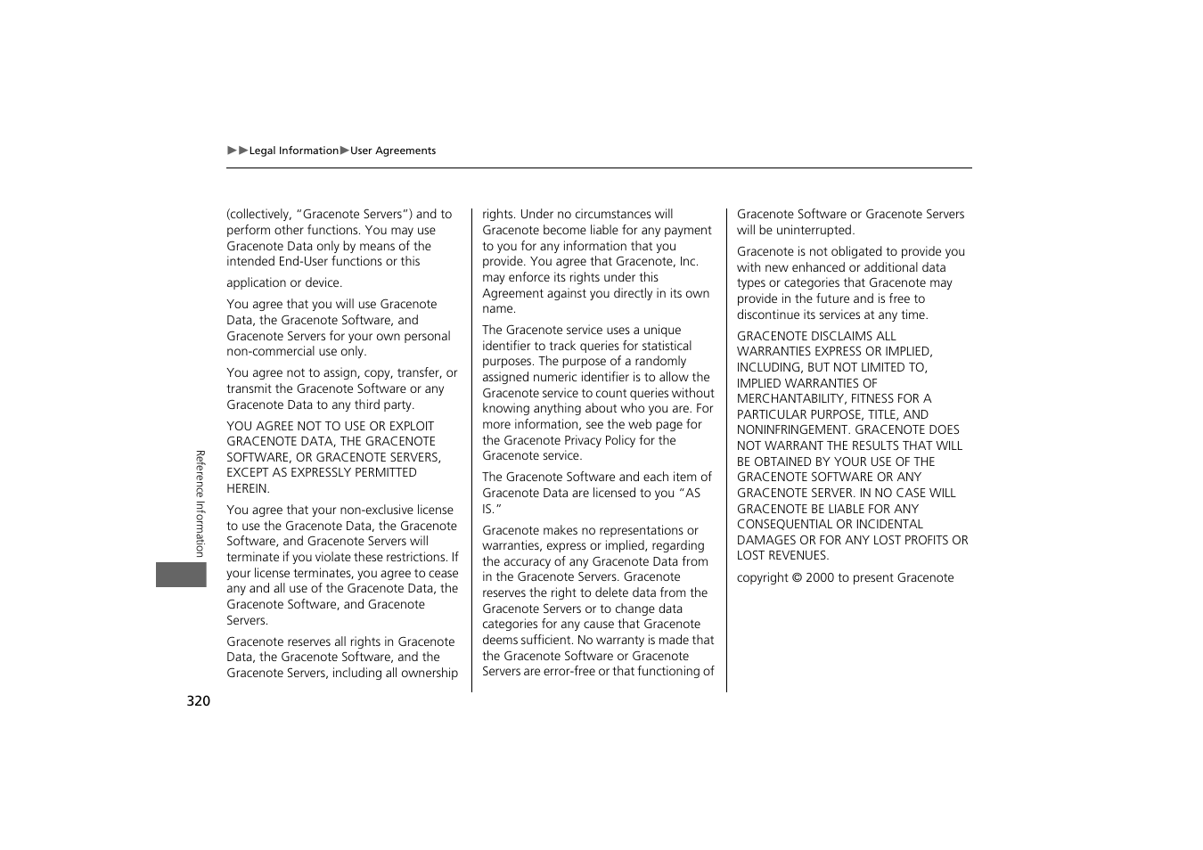 Acura 2014 MDX - Navigation Manual User Manual | Page 321 / 343