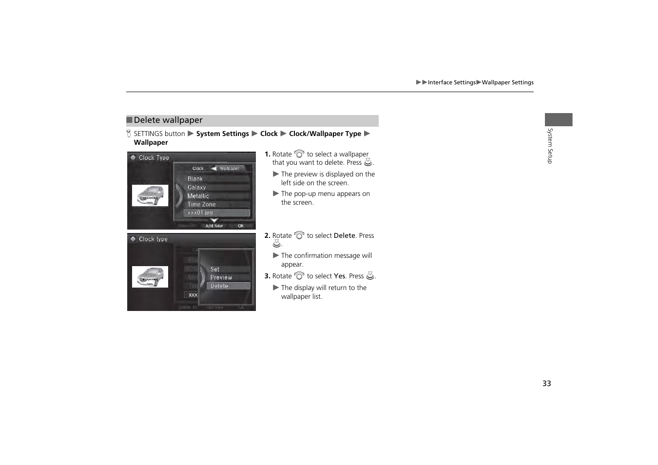 Acura 2014 MDX - Navigation Manual User Manual | Page 34 / 343