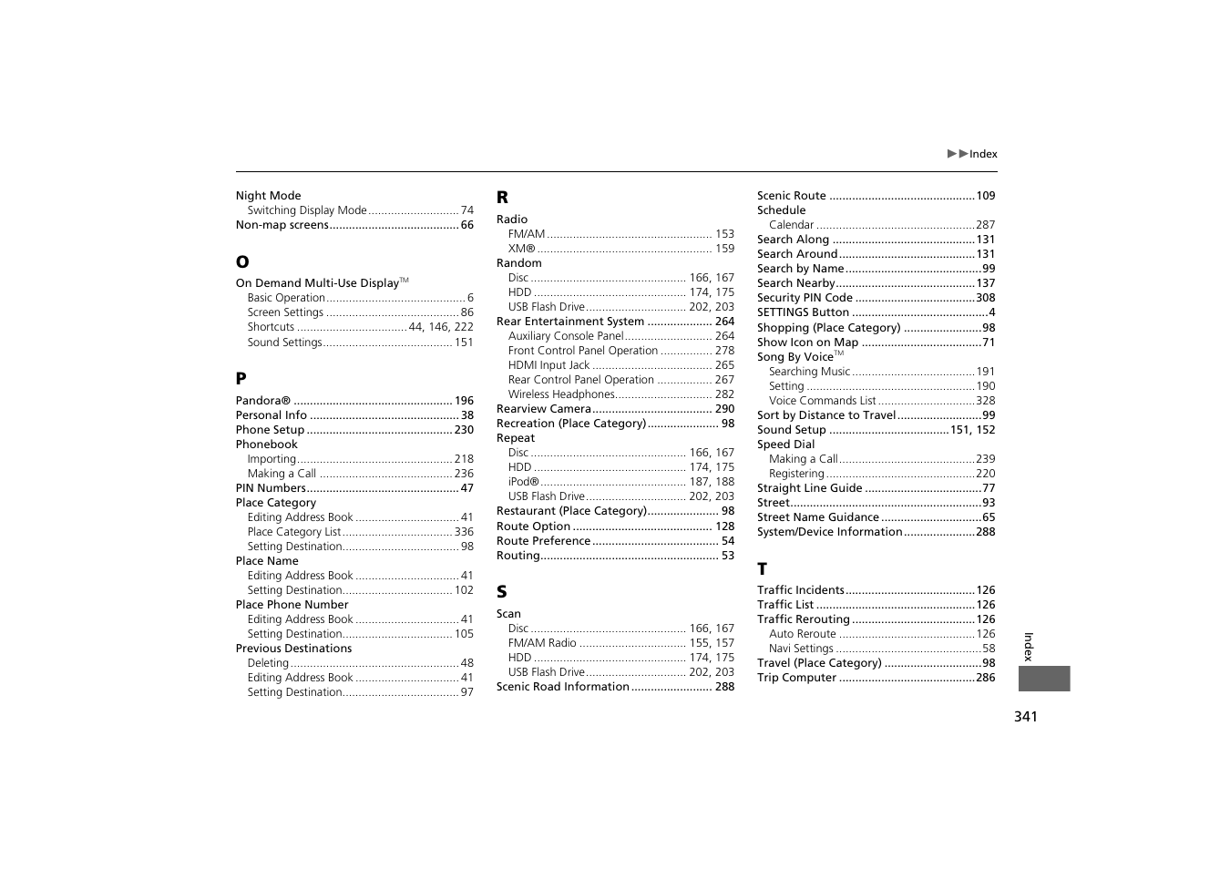 Acura 2014 MDX - Navigation Manual User Manual | Page 342 / 343