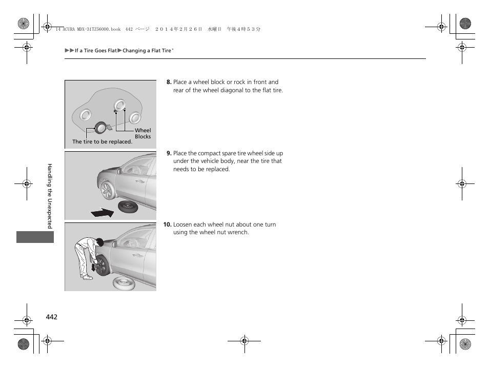 Acura 2014 MDX - Owner's Manual User Manual | Page 443 / 501