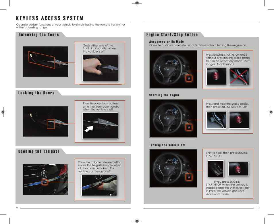 Acura 2014 RDX - Advanced Technology Guide (Base) User Manual | Page 3 / 14
