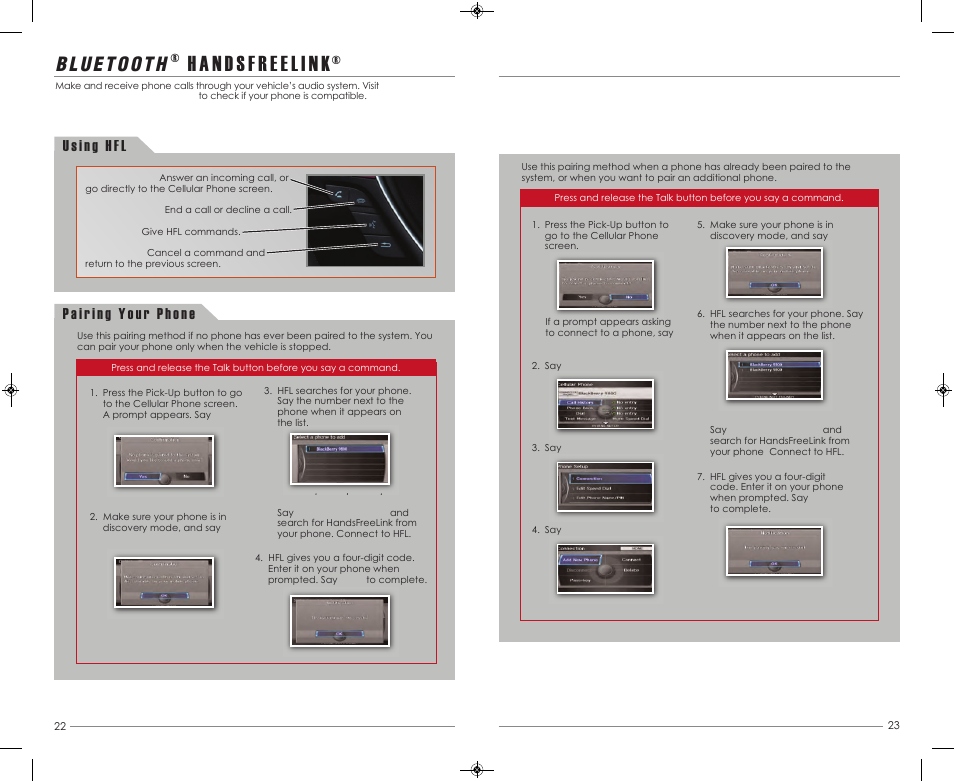 P. 22, H an d s freeli n k | Acura 2014 RDX - Advanced Technology Guide (Advanced) User Manual | Page 13 / 20