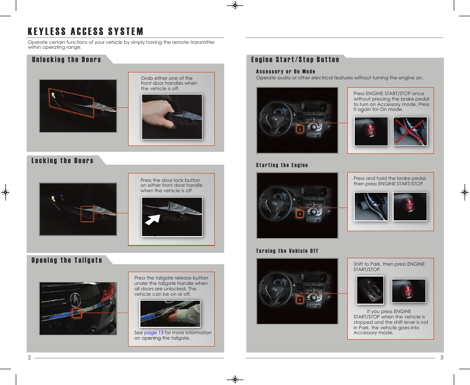 Acura 2014 RDX - Advanced Technology Guide (Advanced) User Manual | Page 3 / 20