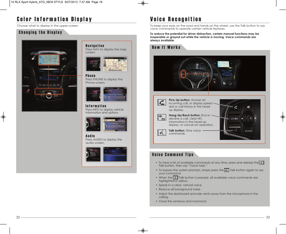 P. 33 | Acura 2014 RLX Hybrid - Advanced Technology Guide User Manual | Page 18 / 29